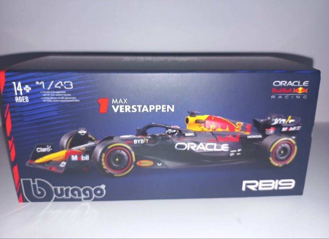Bburago bolid F1,Oracle Red Bull Racing RB19 sezon 2023
