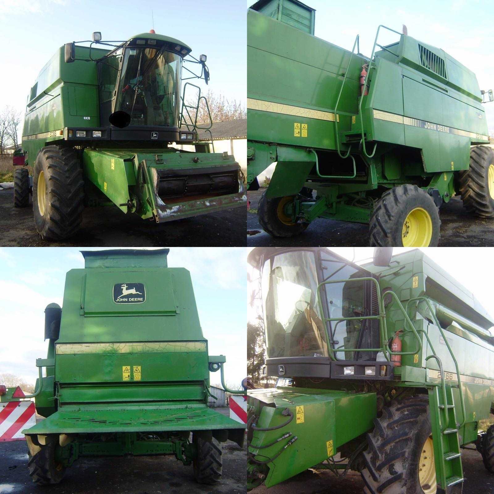 ПРОДАМ Комбайн John Deere 2066 (hill master)