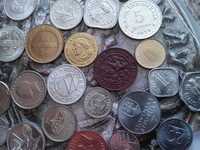 20524#Estrangeiras lote 26 moedas ( diferentes a maioria novas)