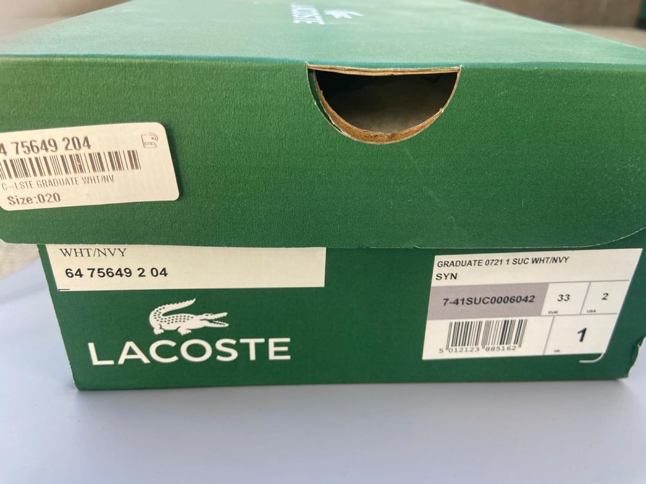 Sapatilhas de Criança - Lacoste