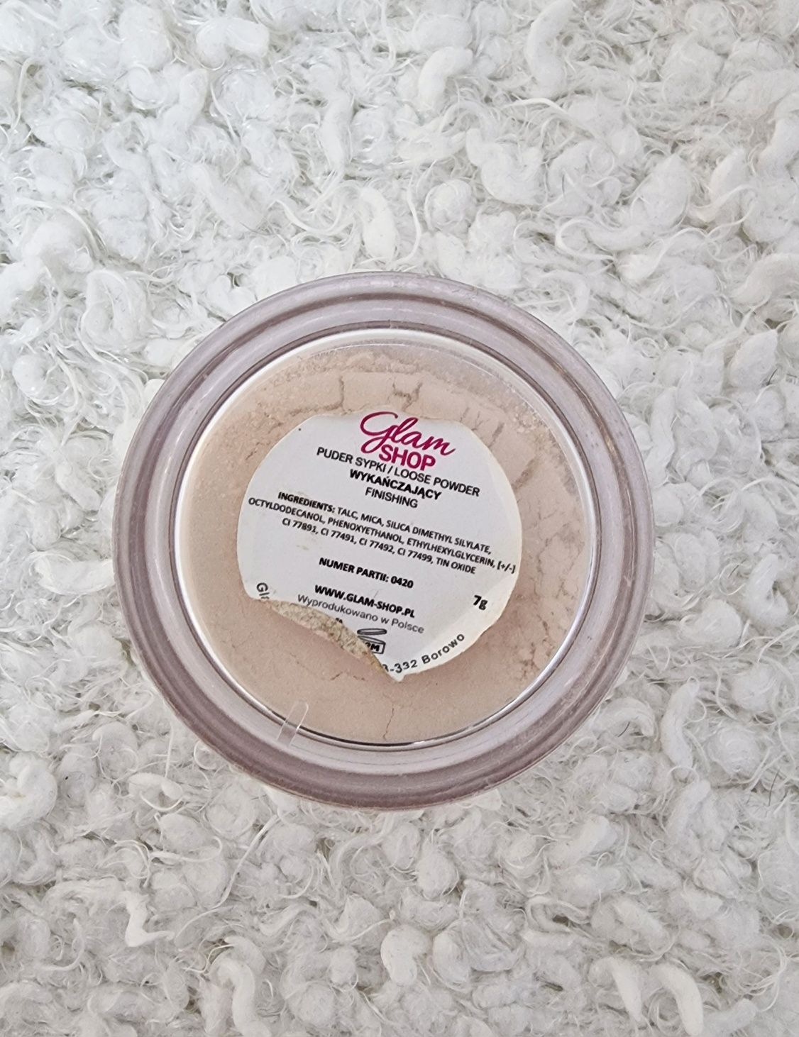 Glam Shop Glam Powder Wykańczający Puder Sypki