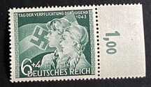 Selos Alemanha Nazi 1933/1945- Juventude Hitleriana Suástica NOVO