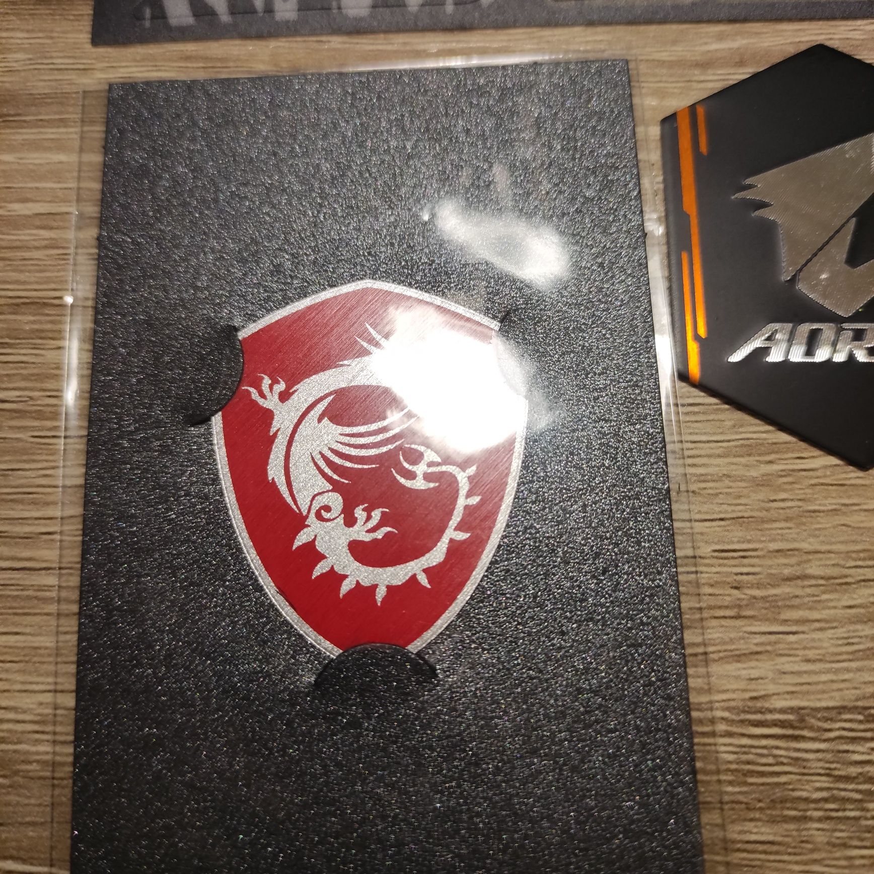 Zestaw naklejek MSI i Aorus