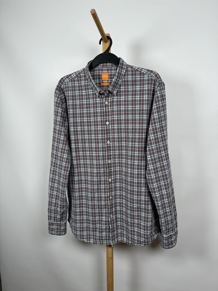 Hugo Boss koszula w kratkę XL