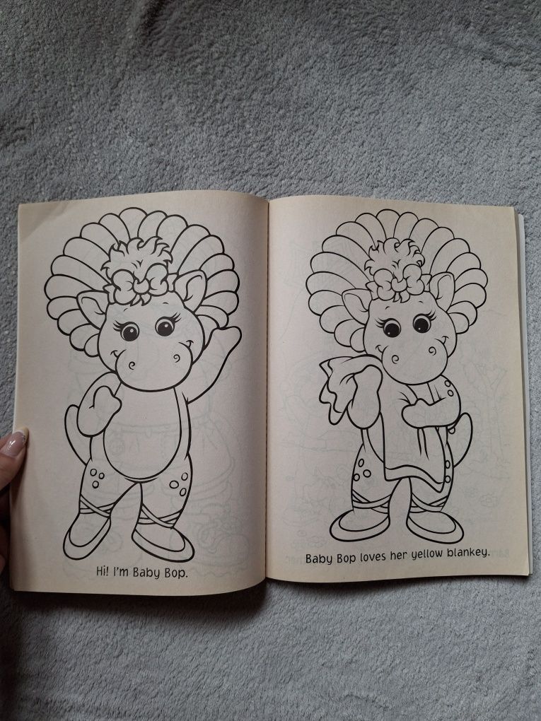 Kolorowanka Książka "Barney"
