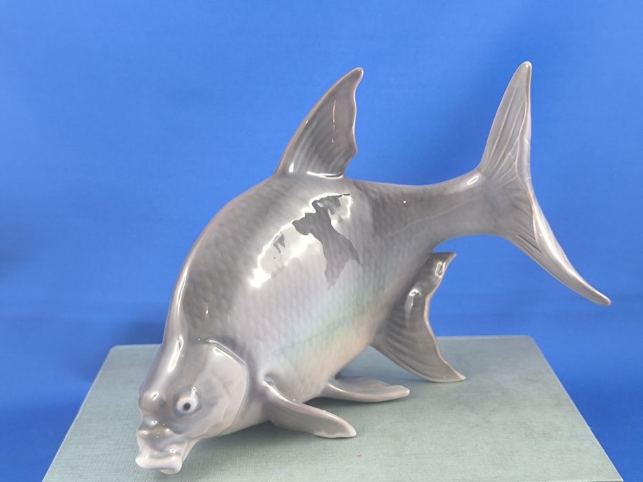 Ryba karp Bing&Grondahl Kopenhaga #ozdoba #porcelana #dekoracja