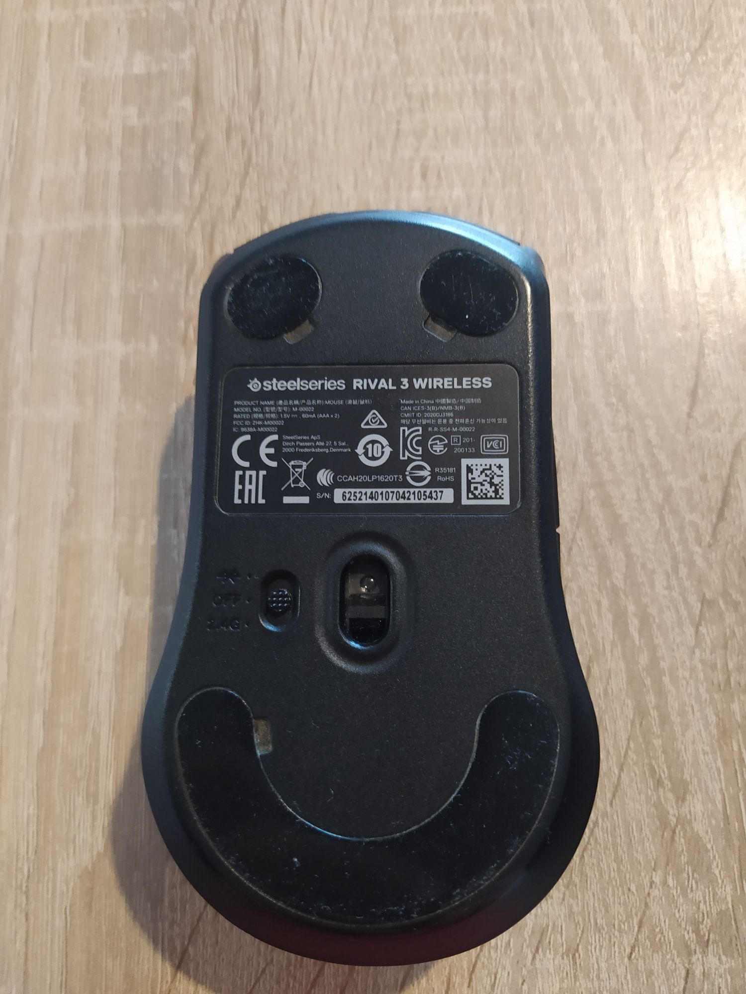 Steel Series rival 3 wireless