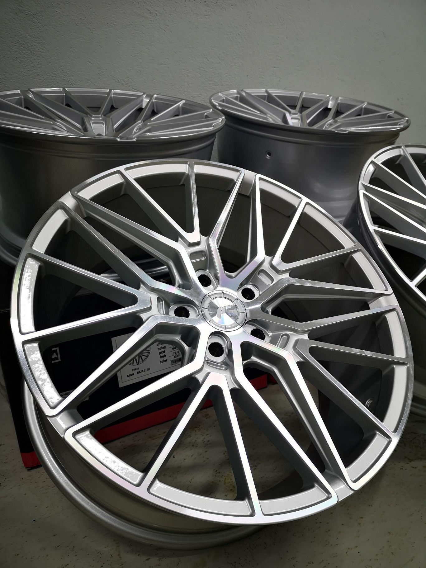 Felgi Japan Racing JR38 20" 9" 20x9J 5x112 Hyper Gray Audi A6 C7 A5 8T
