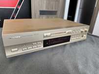 Minidisc Pioneer MJ-D5 złoty szampański z DAC