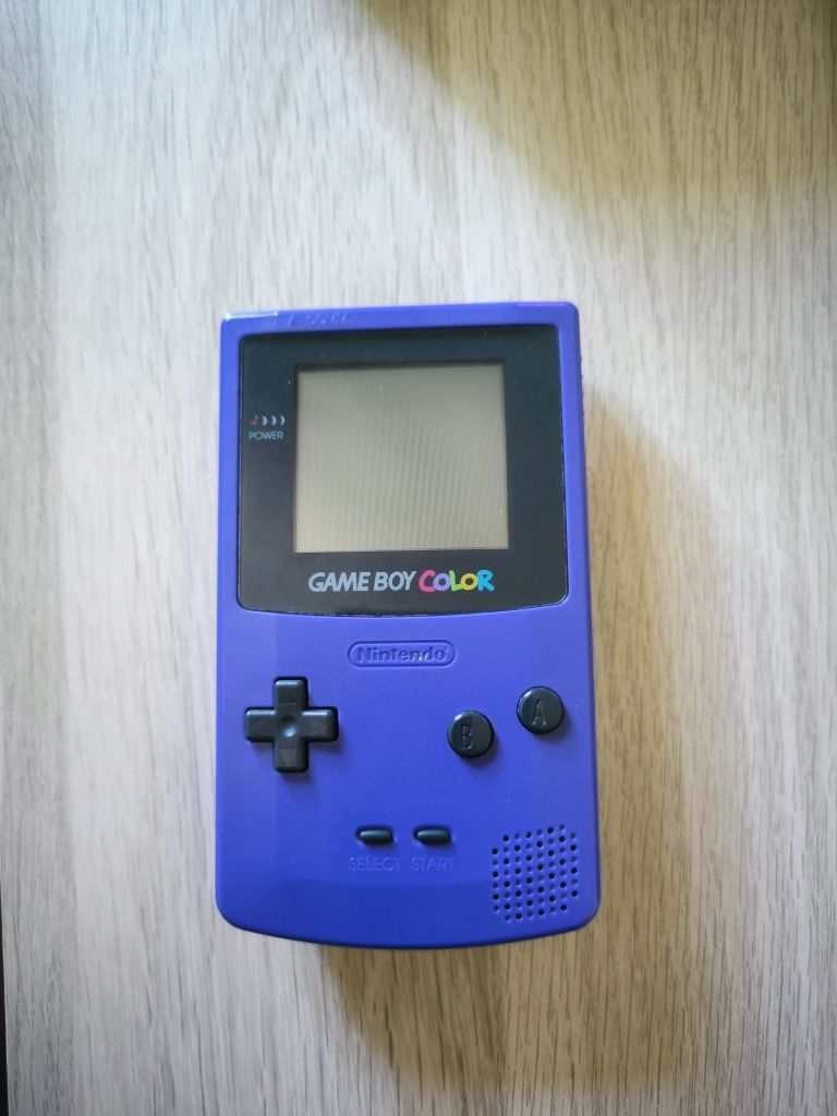 Game Boy Color Roxo + 6 Jogos Originais