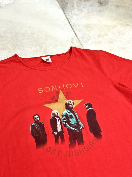 Bon Jovi 2007 Lost Highway жіноча мерч футболка