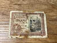 Banknot, Hiszpania, 1 Peseta, 1953,