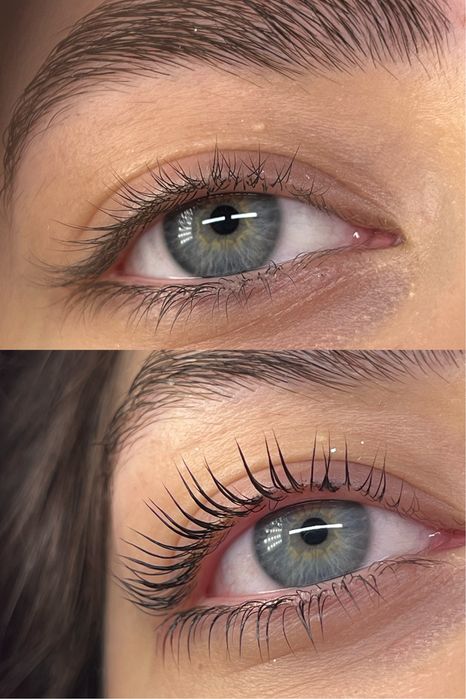 Ламінування вій та фарбування