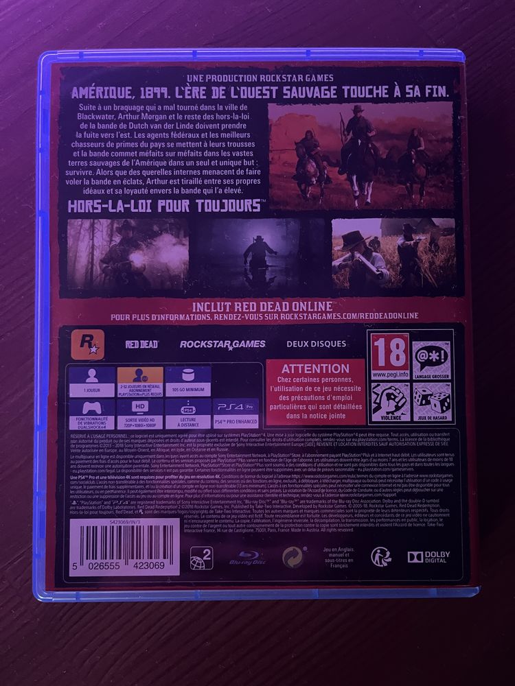 Red Dead Redemption 2 PS4