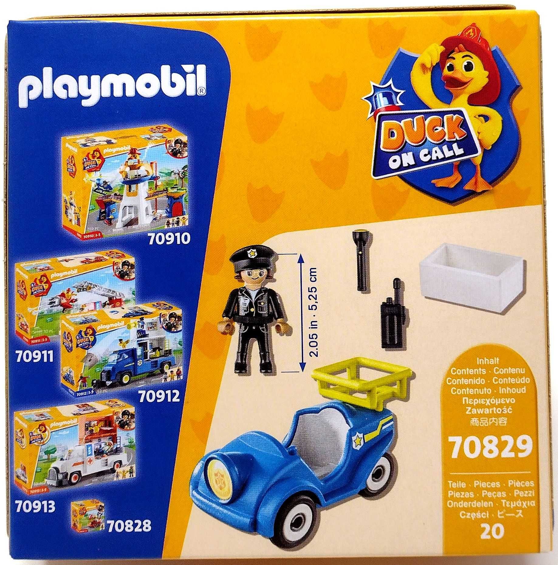 Playmobil Duck On Call 70829 Mini radiowóz policji