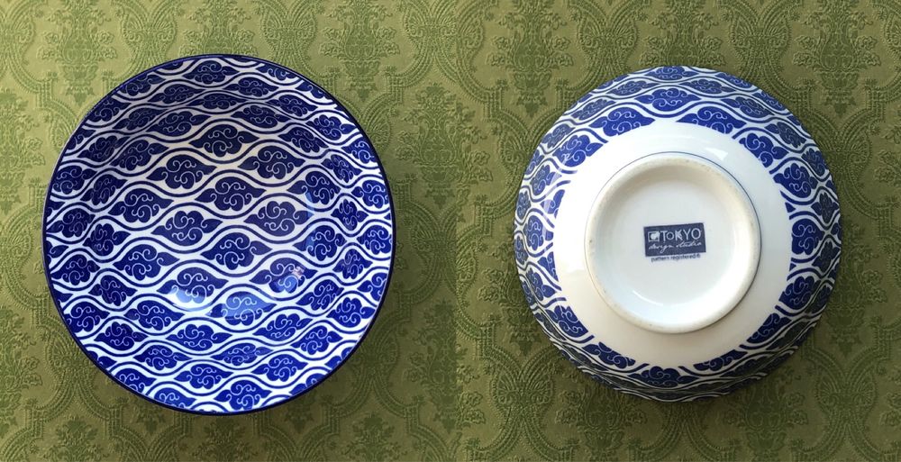 Miski Tokyo Design Studio Nippon Blue japonia ramen sushi 5 sztuk
