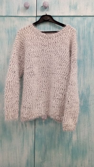 Camisola de lã cinza da Atmosphere