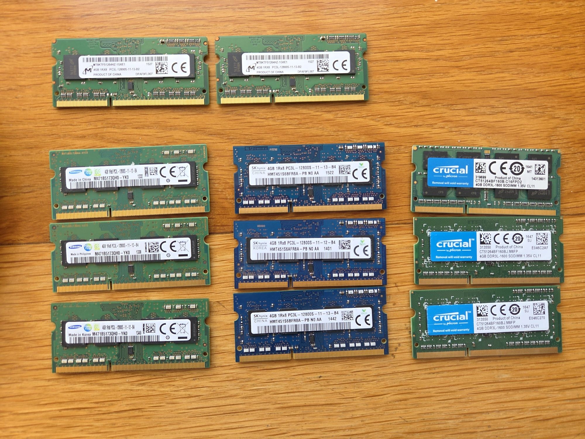Pamięci RAM 8GB 4GB DDR4 DDR3 so-dimm