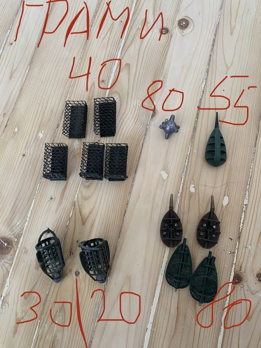 Годівниця риболовна, конктор-бусинка для інлайн