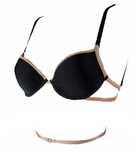 Intimissimi biustonosz do sukienek odkryte plecy Bellissima czarny 80B