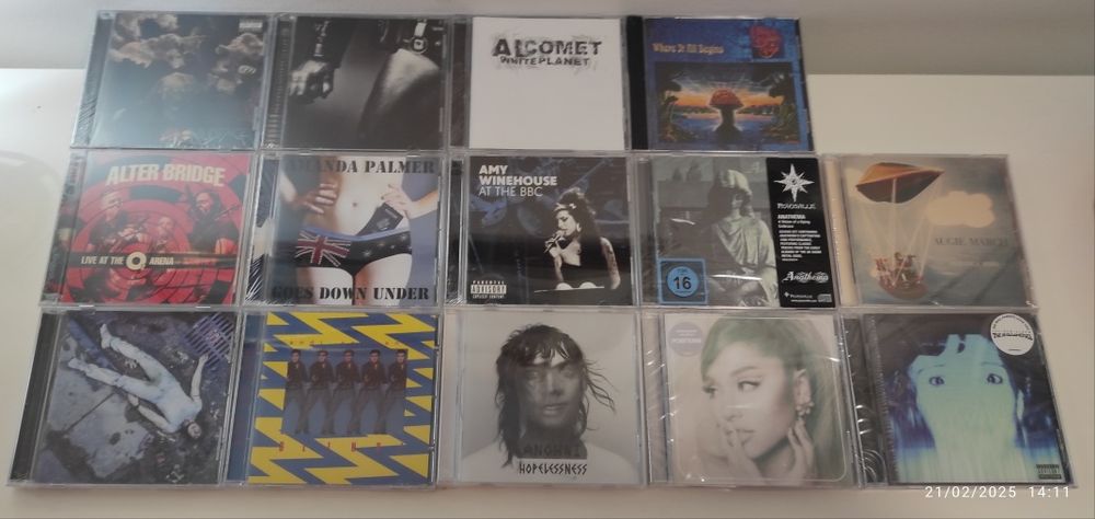 CDs novos e selados - Letra A