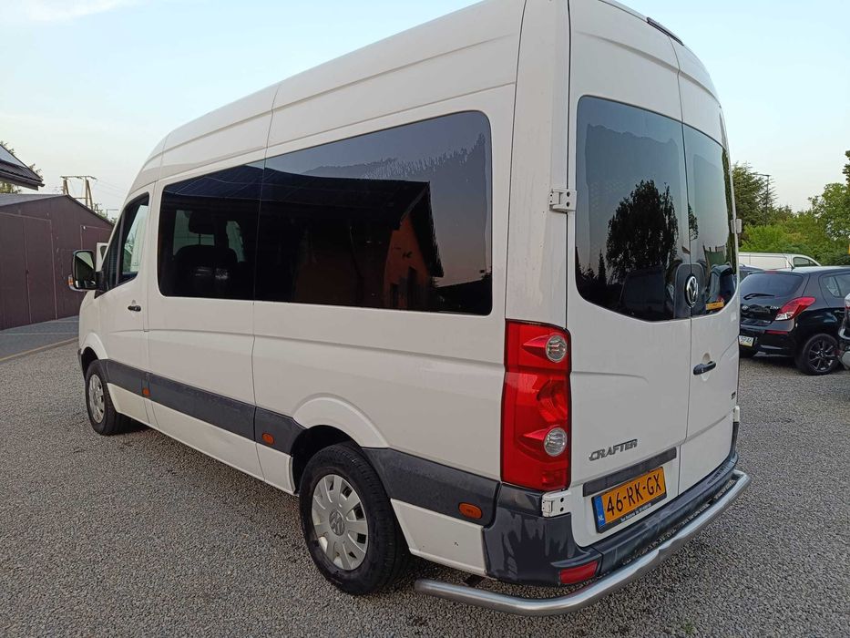 Volkswagen Crafter 2,0 TDI 2013 r 9 osobowy winda dla wózków Opłacony