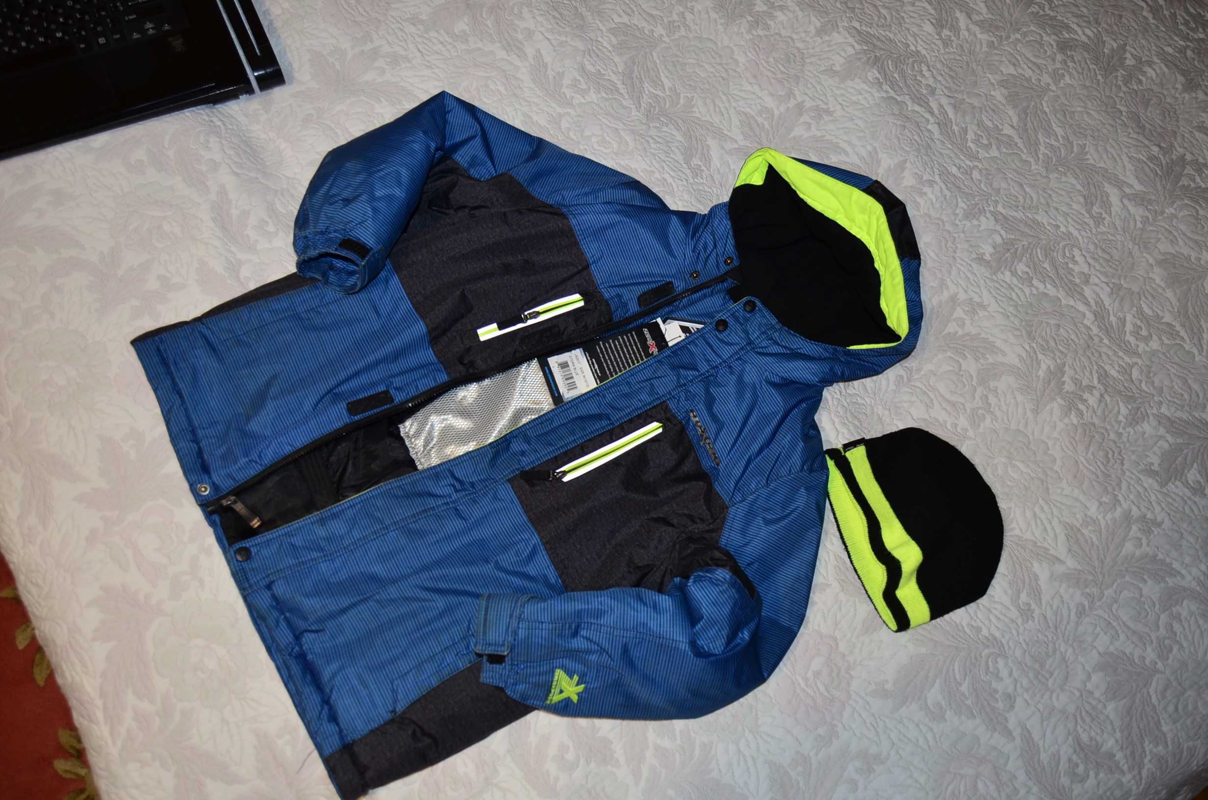 Куртка зимняя ZeroXposur Storm Blue размер 10-12 лет, круче Reima