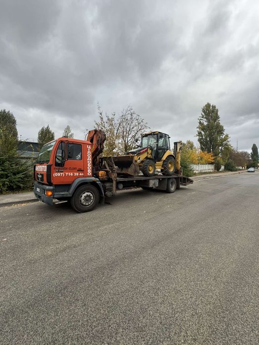 Послуги маніпулятора, автокрана, екскаватора