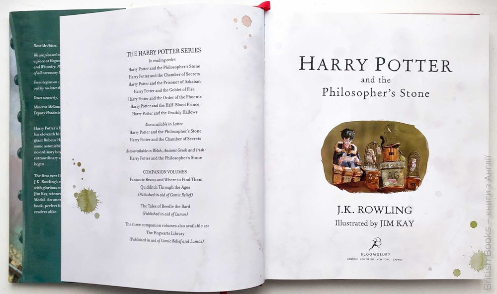 Harry Potter and the Philosopher’s Stone оригінал англійською
