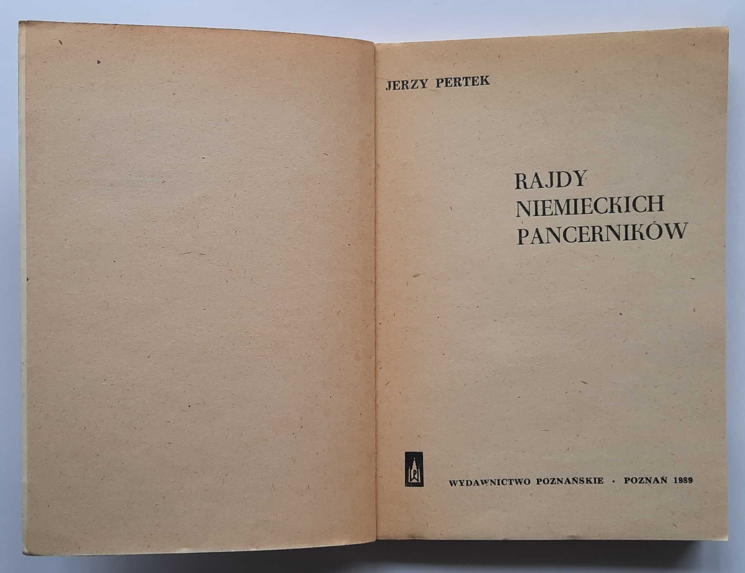 Rajdy niemieckich pancerników Jerzy Pertek