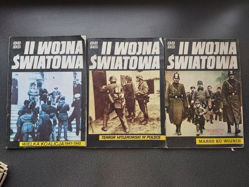Czasopismo II wojna światowa 3 szt.