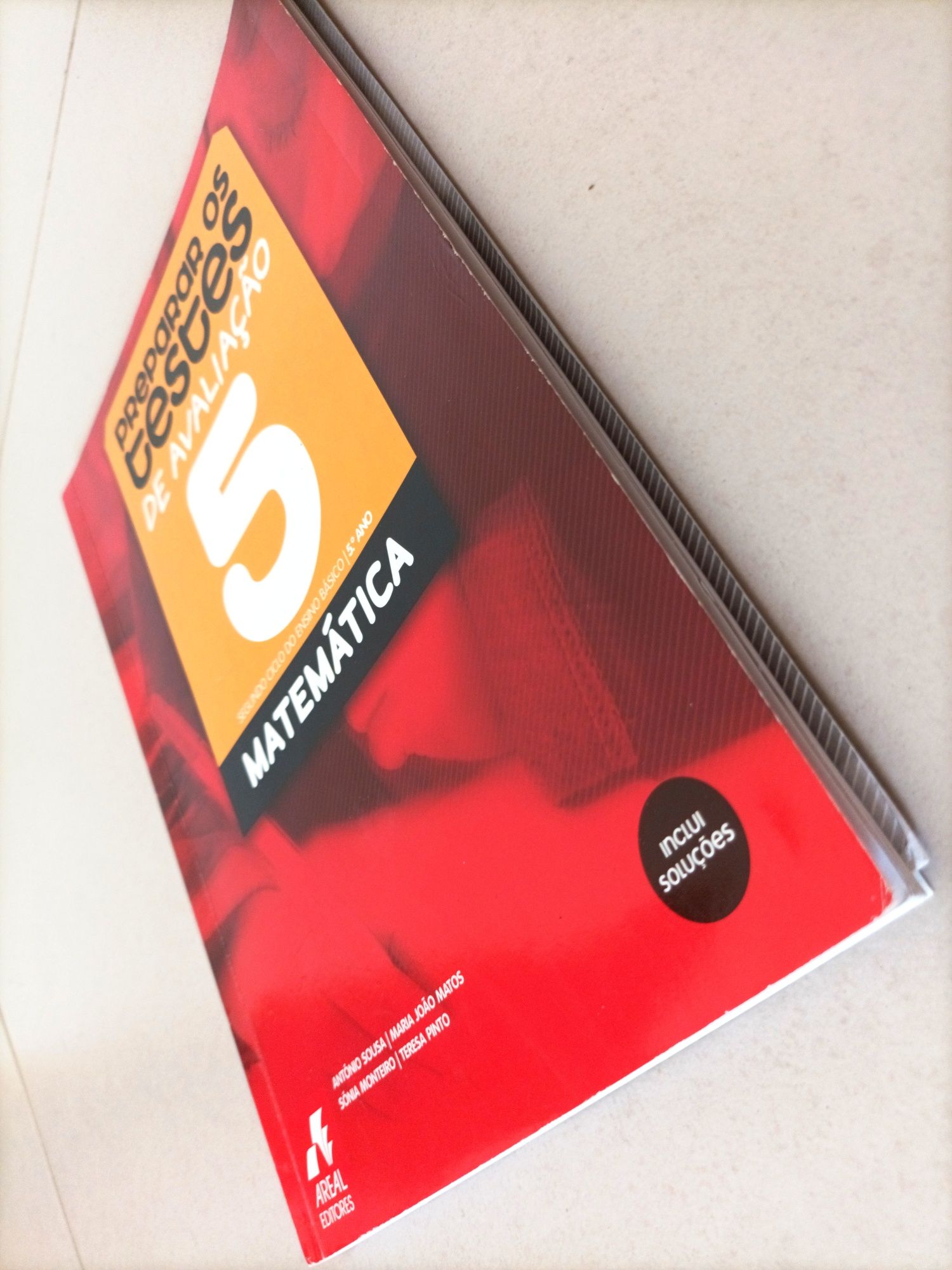 Preparar os Testes 5 - Matemática 5° Ano - Manual Auxiliar