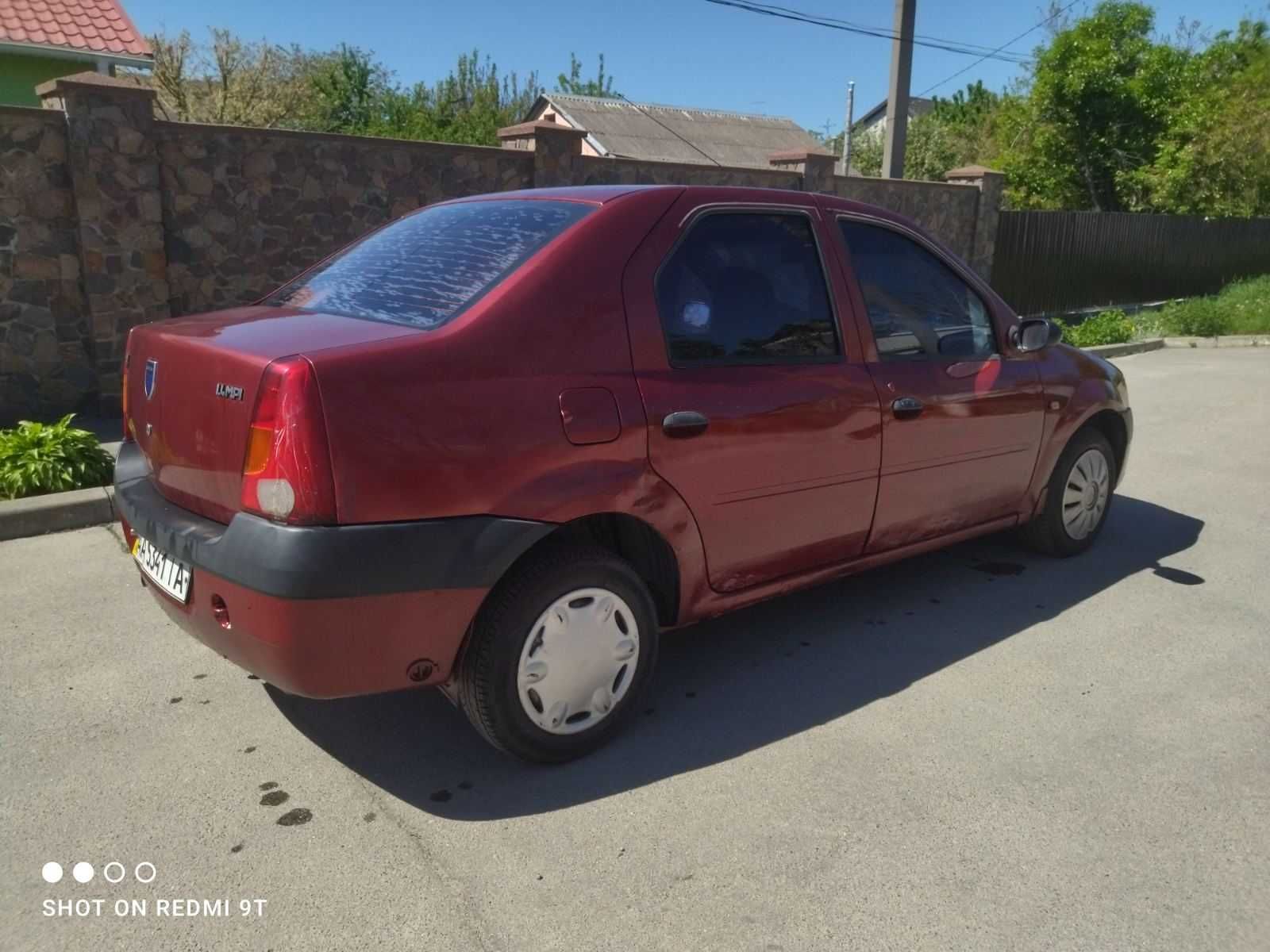 Dacia Logan MPI 1.4 на газу.