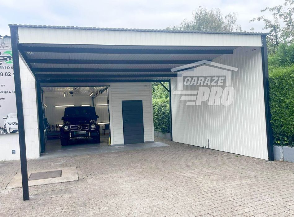 Wiata samochodowa CarPort 6x6  GP248