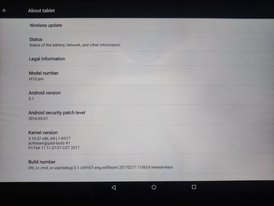 Tablet Chuwi Hi 10 Pro