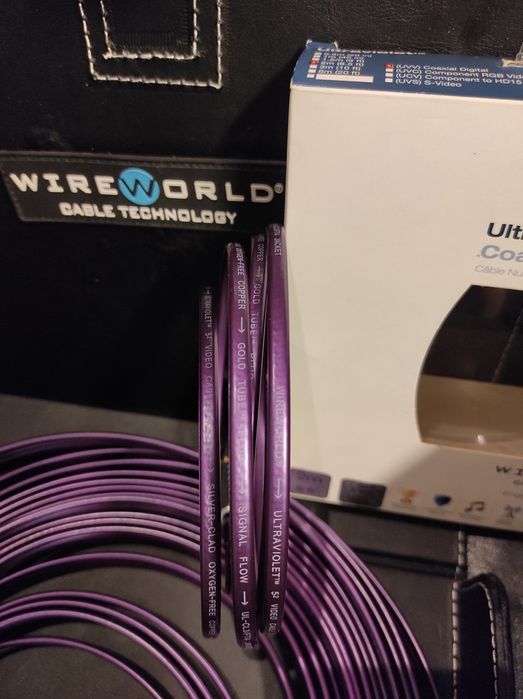 WireWorld Ultraviolet Coaxial ze szpuli do kabli RCA i XLR