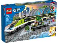 LEGO City 60337 Ekspresowy pociąg pasażerski, uszkodzone opakowanie