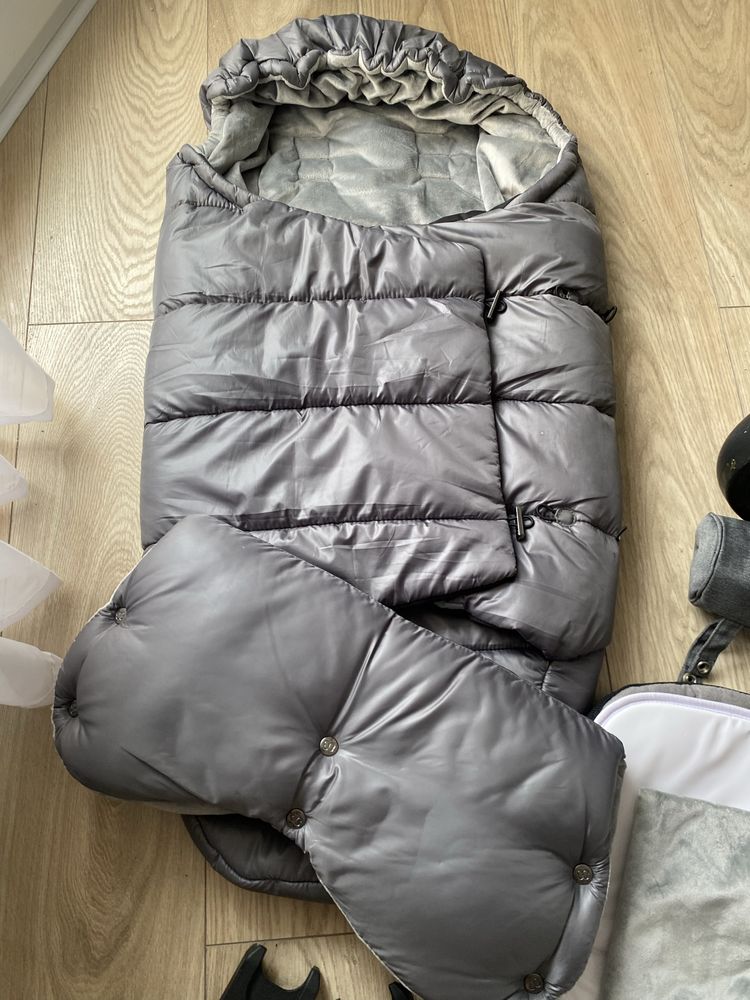 Baby design husky wozek 3w1 gondola nosidelko spacerowka