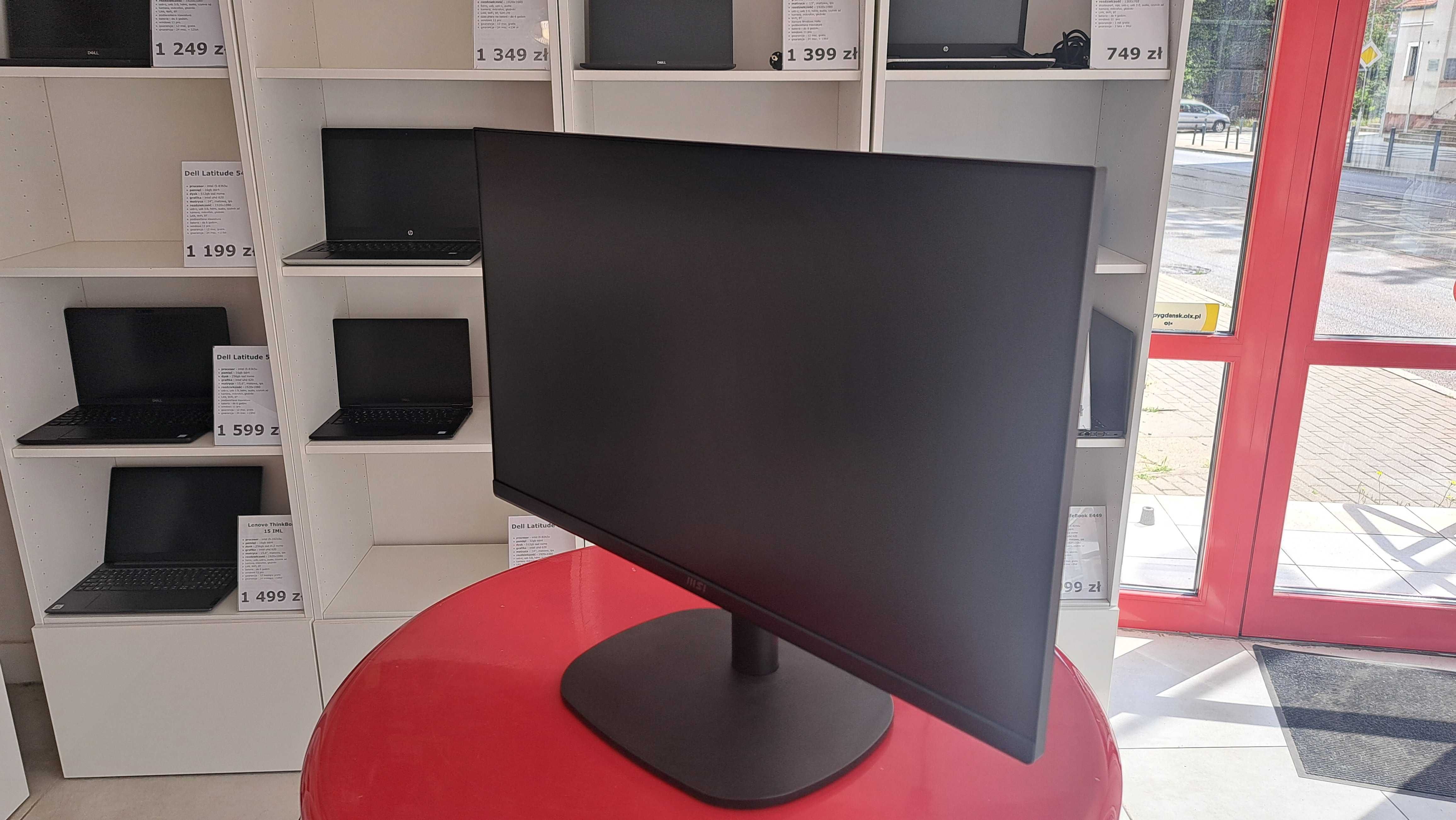 Nowy Monitor MSI PRO MP245V FullHD 100Hz 1ms Gwarancja 24 Miesiące