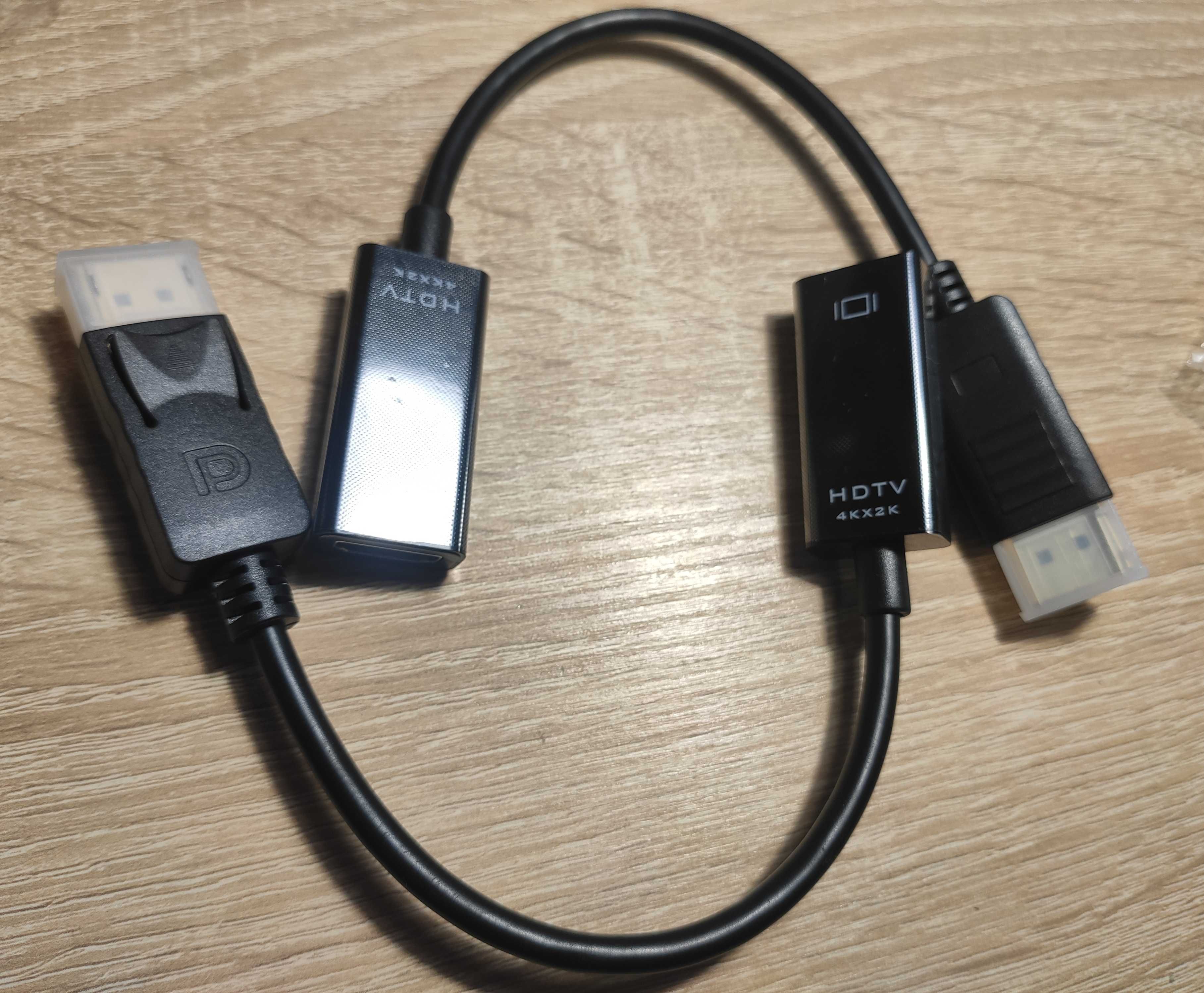 displayport dp to hdmi адаптер перехідник ( 4K відео + звук )