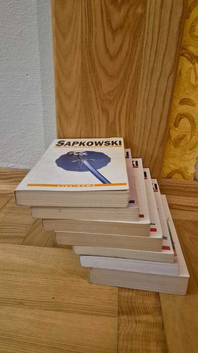 Pakiet Wiedźmin 7 tomów superNOWA (Saga + Opow.)