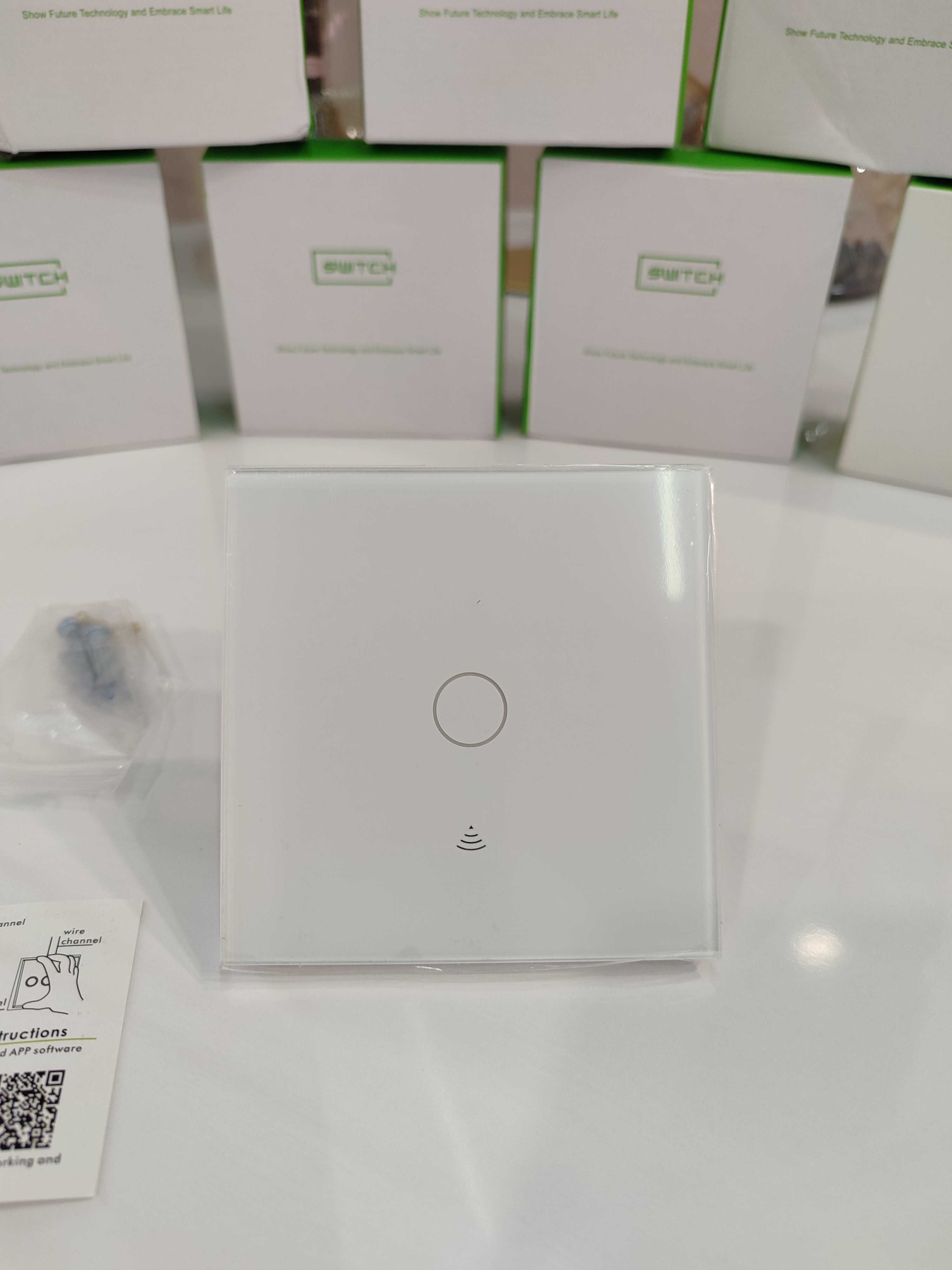 Wi-fi вимикач світла Tuya Smart Switch Wall. Віддалене керування.