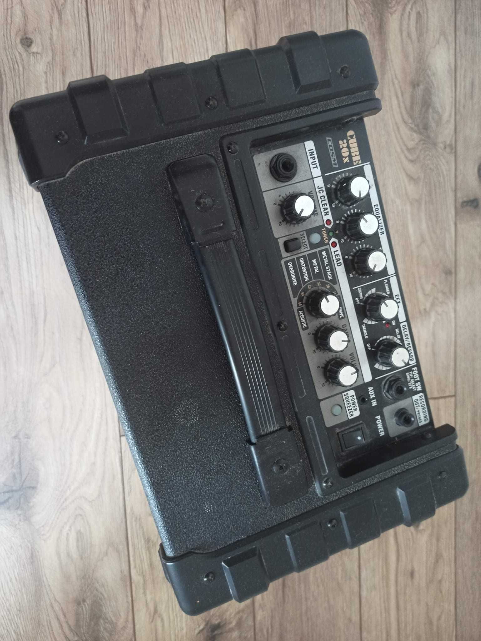 Gitara Jackson JS30 Dinky + Roland Cube 20-X + stojak + przewód
