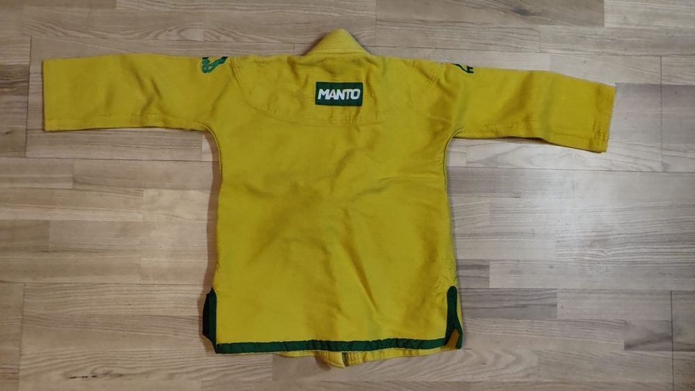 Dziecięce GI Manto r. M00 żółte BJJ