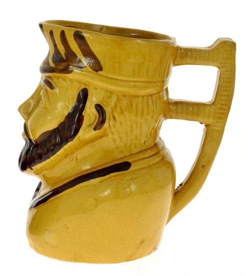 Caneca Jarro Regional Toby Jug Rosto Busto Masculino Grandes Dimensões