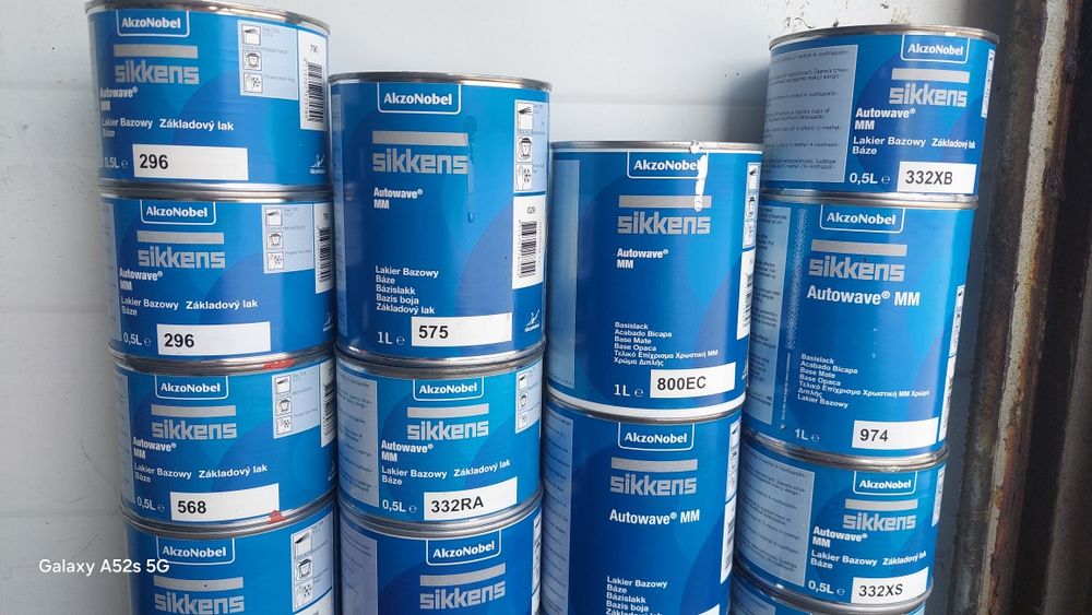 Lakiery samochodowe sikkens
