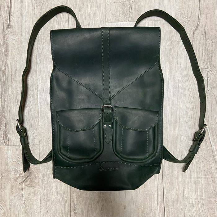 Рюкзак Orangelo з натуральної шкіри