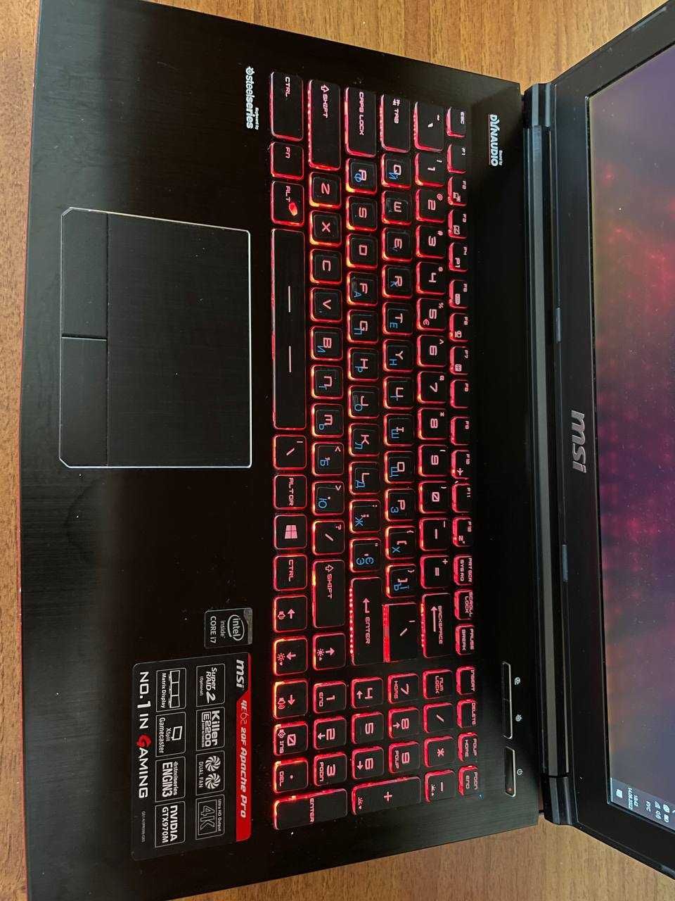 MSI GE62 2QE Apache Pro