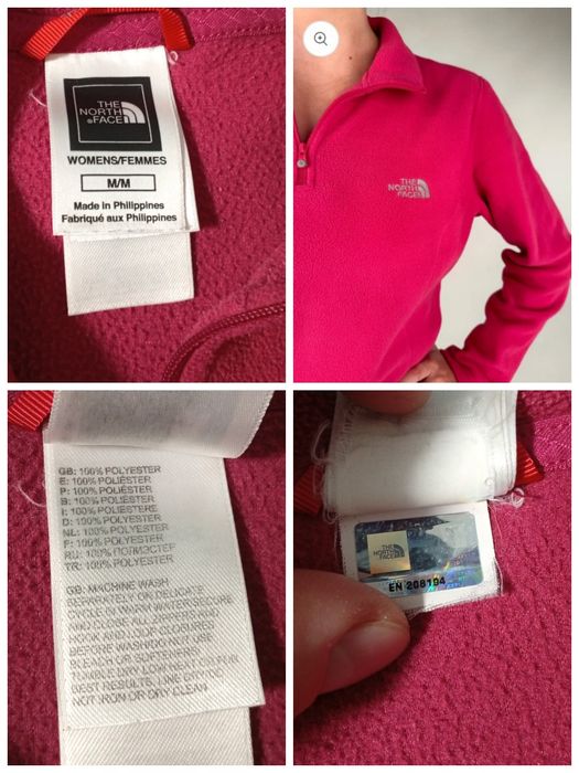 Жіноча флісова кофта The North Face  100 Glacier Polartec. Розмір М.