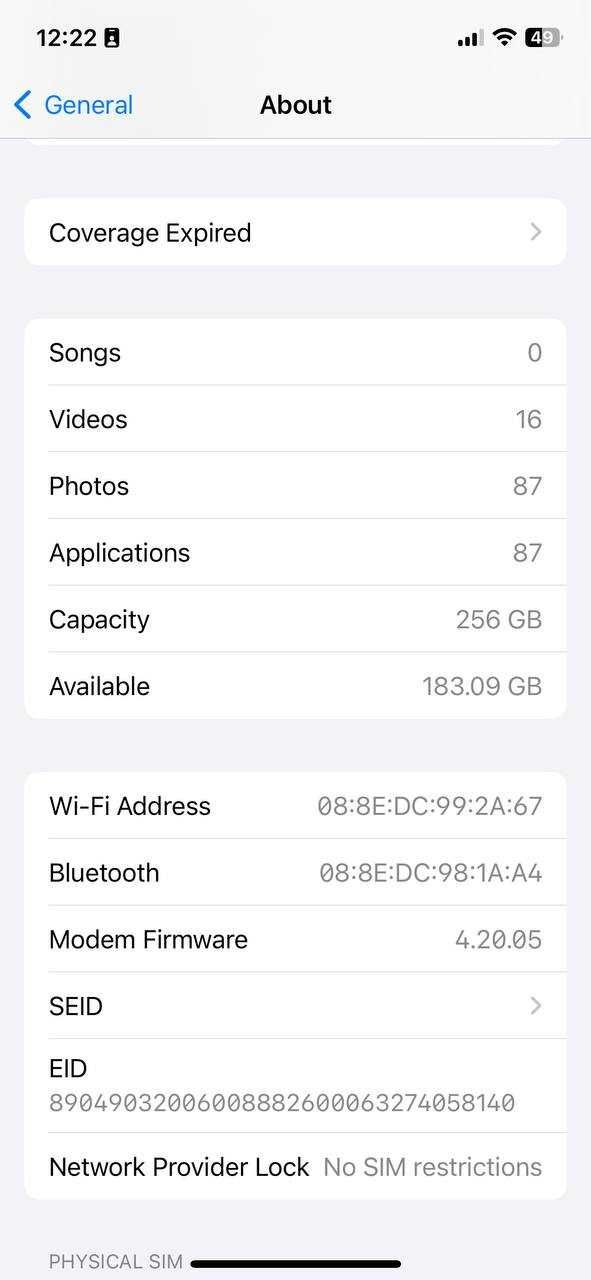 iPhone 12 Pro 256 GB Pacific Blue